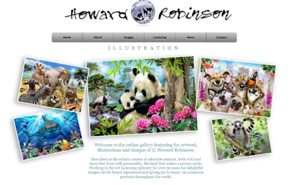 Howard Robinson版权画