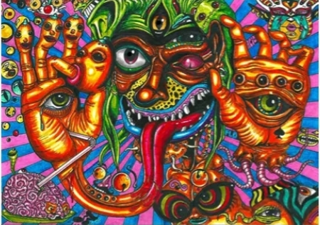 Usseglio 迷幻插画