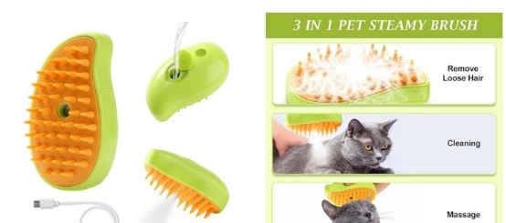 Brush for animals宠物喷雾梳毛器