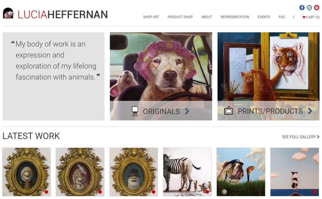 Lucia Heffernan 版权画