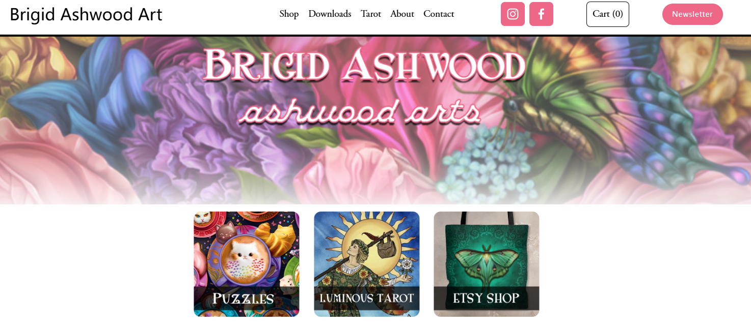 Brigid Ashwood版权画