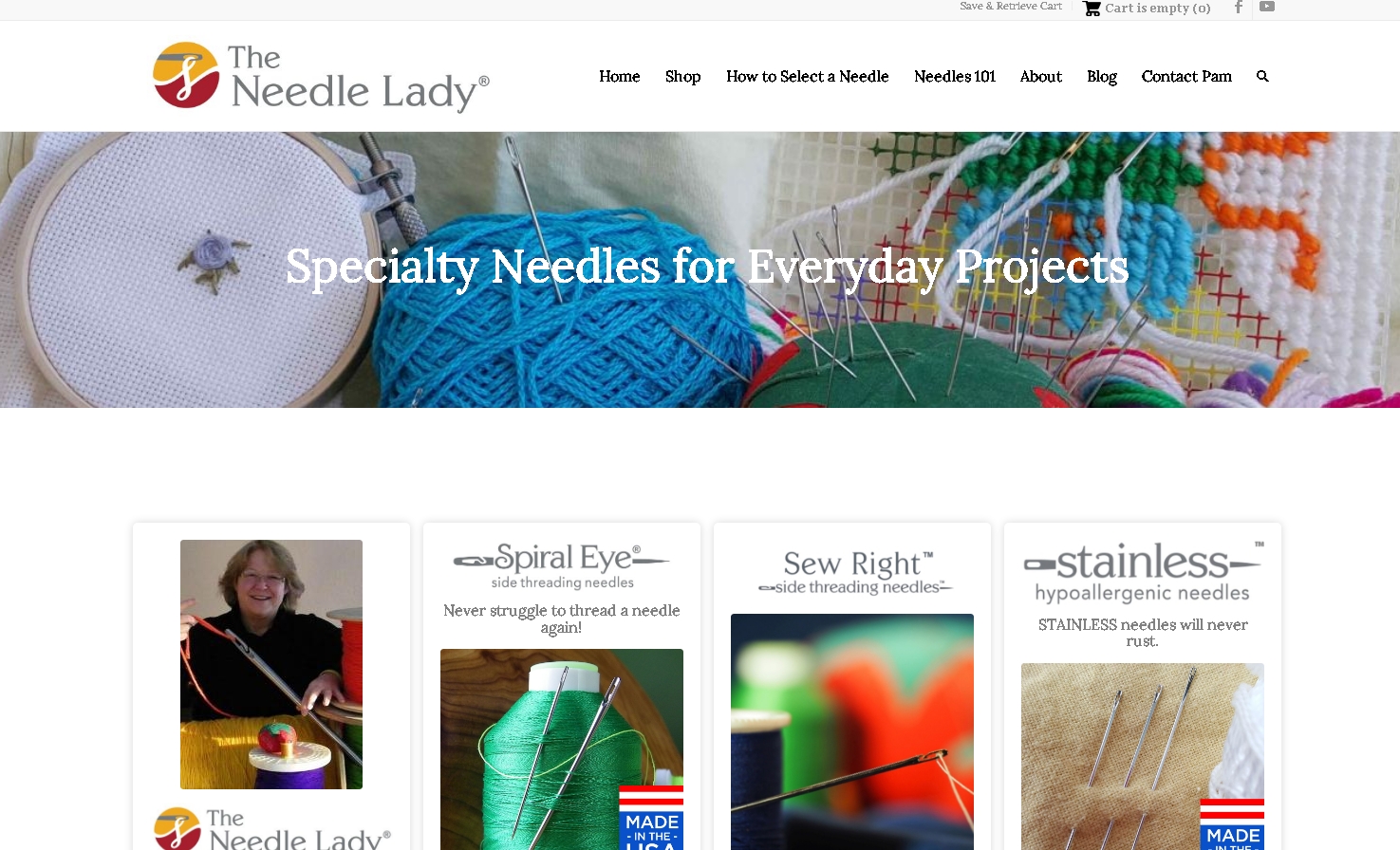 Needlelady绣花针系列