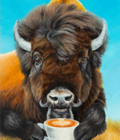  Holly Simental 动物插画