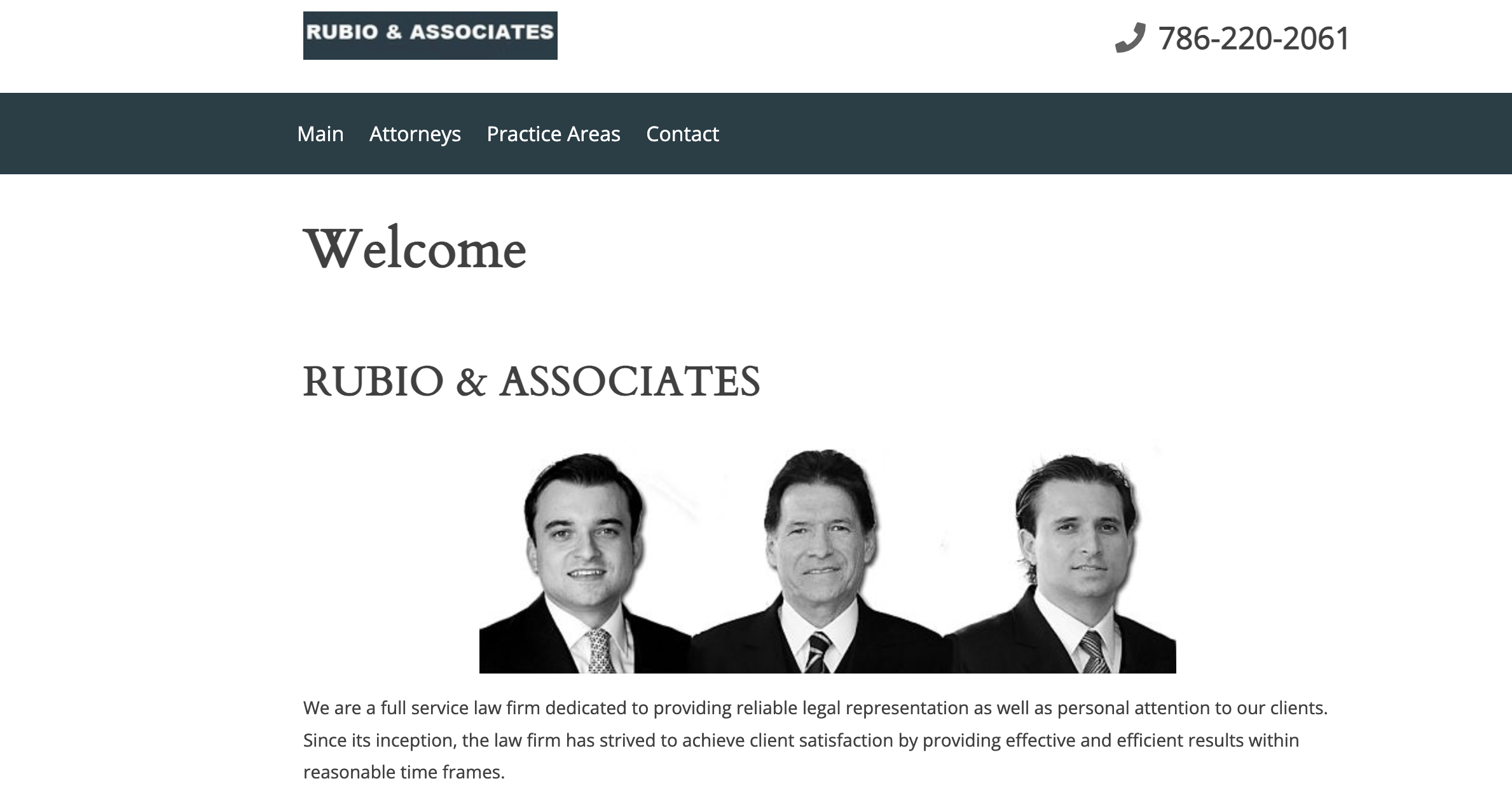 RUBIO & ASSOCIATES